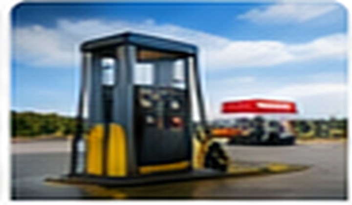 Fuel station managed through a business system